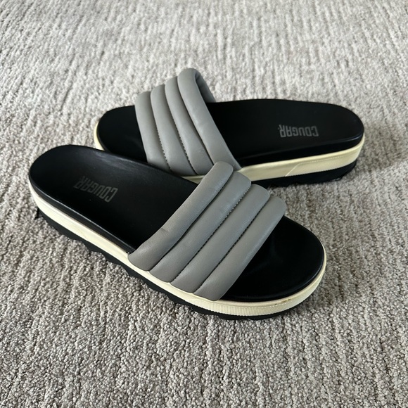 Cougar Shoes - Cougar Women's Gray Slide Sandals